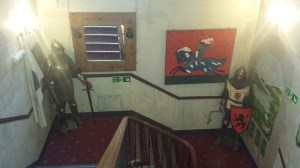 Interior do Castle Rock Hostel